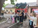Wycieczka klasy 4 do Ochotniczej Straży Pożarnej w Rudniku nad Sanem - 13.05.2022